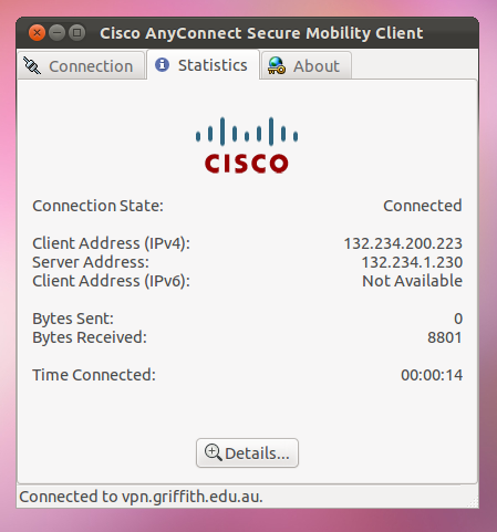 cisco anyconnect vpn service not available